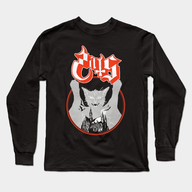 Opussy (Blood Red Edition) Long Sleeve T-Shirt by darklordpug